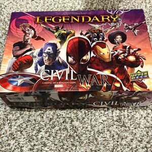 Marvel Legendary Civil War Deck Building Game Cards Never opened